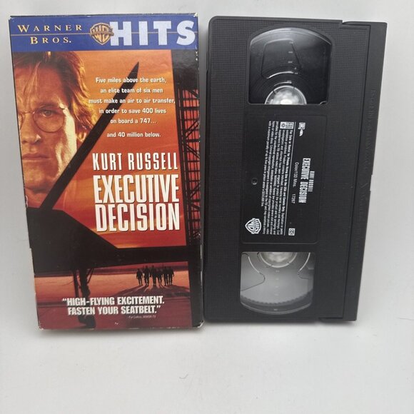 Executive Decision (VHS, 1996) Factory Sealed, Kurt Russell - Picture 3 of 3